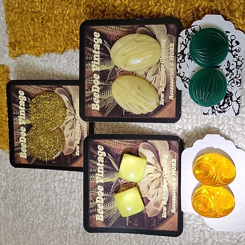 🤎 Vintage Hand Assembled Earrings